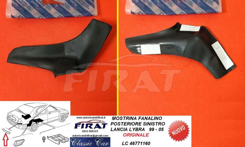 MOSTRINA FANALINO LANCIA LYBRA POST.SX (46771160)